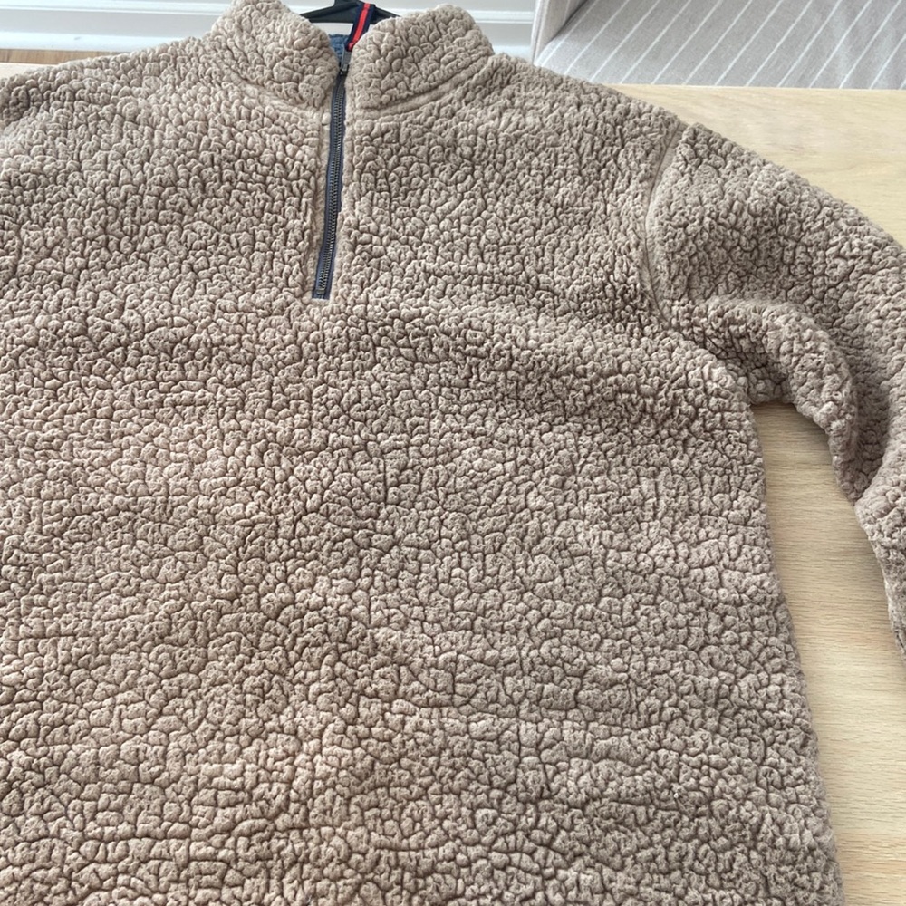 Southern Marsh sheep style 1/4 zip pullover